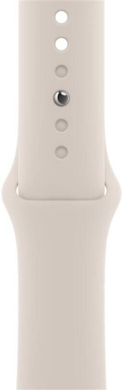 Sportovní řemínek Apple, hvězdně bílý, pro pouzdra 38/40/41 mm, velikost S/M