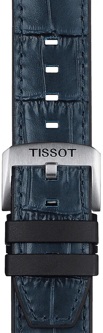 Modrý kožený řemínek Tissot T852.046.765
