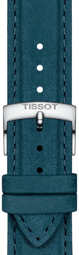 Modrý kožený řemínek Tissot T852.048.227