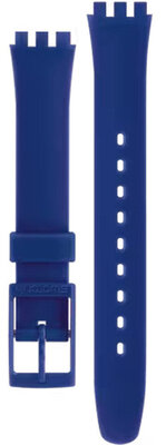 Silikonový řemínek Swatch ALN148C 13mm (pro Swatch), modrý