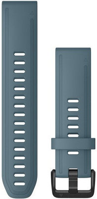 Silikonový řemínek Garmin 20mm (pro Fenix 7S/6S/5S), modrý, QuickFit