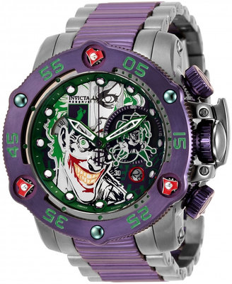 Invicta DC Comics Joker Quartz 32371 Limited Edition 4000pcs