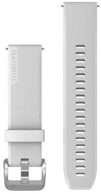 Silikonový řemínek Garmin 20mm (pro Venu Sq, Venu 2 plus aj.), bílý, Quick Release