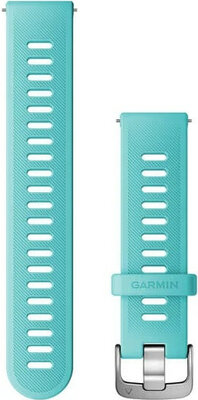 Silikonový řemínek Garmin 20mm (pro Venu, Venu Sq, Venu 2 plus aj.), modrý V2, Quick Release
