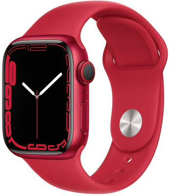 Apple Watch Series 7 GPS + Cellular, 41mm (PRODUCT)RED Aluminium Case / (PRODUCT)RED Sport Band - Regular