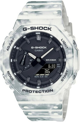 Casio G-Shock Original GAE-2100GC-7AER Grunge Snow Camo Series Carbon Core Guard (+ náhradní řemínek a luneta)