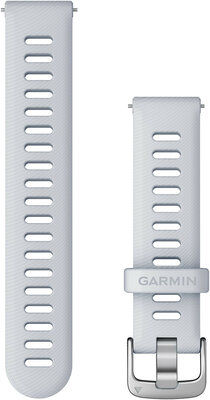 Silikonový řemínek Garmin 18mm (pro Venu 2S, Vívoactive 4S, Vívomove 3S aj), bílý, Quick Release