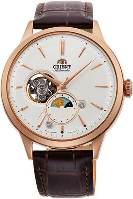 Orient Classic Sun and Moon Open Heart Automatic RA-AS0102S30B