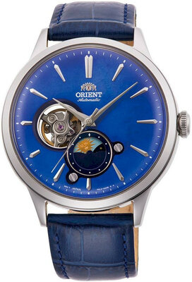 Orient Classic Sun and Moon Open Heart Automatic RA-AS0103A30B