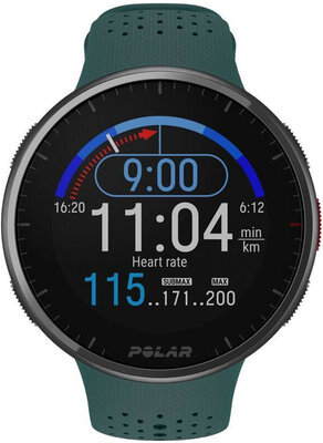 Polar Pacer Pro Aurora Green, velikost S-L