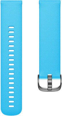 Silikonový řemínek Ricardo 22mm (pro Garmin Forerunner 255, Vívoactive 4 aj.), modrý, Quick Release, prodloužená délka