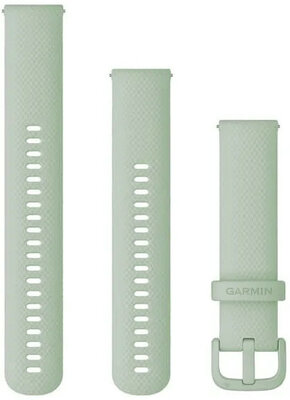 Silikonový řemínek Garmin 20mm (pro Venu, Venu Sq, Venu 2 plus aj.), zelený, Quick Release, + prodloužená část