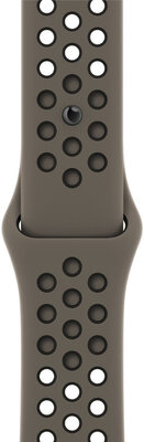 Silikonový řemínek Apple (pro Apple Watch 38/40/41mm), šedý