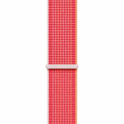 Textilní řemínek Apple (pro Apple Watch 38/40/41mm), červený V1