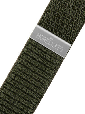 Textilní řemínek Morellato Wired 5655D64.073 M, zelený, Quick Release