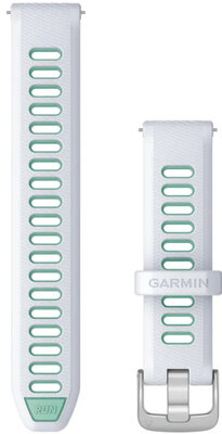 Silikonový řemínek Garmin 18mm (pro Venu 2S, Vívoactive 4S, Forerunner 265S, Venu 3S aj.), bílý, Quick Release