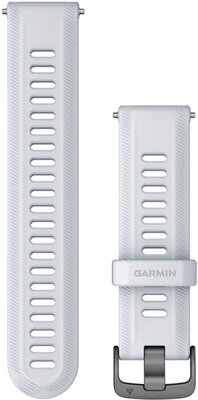 Silikonový řemínek Garmin 22mm (pro Forerunner 955/965), bílý V2
