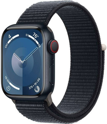 Apple Watch Series 9 GPS + Cellular 45mm Midnight Aluminium Case / Midnight Sport Loop