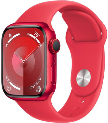 Apple Watch Series 9 GPS + Cellular 45mm (PRODUCT) RED Aluminium Case / (PRODUCT) RED Sport Band - M/L
