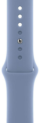 Silikonový řemínek Apple (pro Apple Watch 42/44/45/49mm), modrý V2, velikost M/L