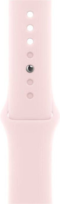 Silikonový řemínek Apple (pro Apple Watch 42/44/45/49mm), růžový, velikost M/L
