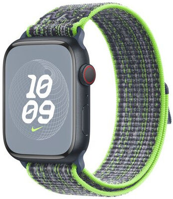 Nylonový řemínek Apple (pro Apple Watch 42/44/45/49mm), zelený V7