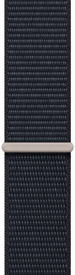 Textilní řemínek Apple (pro Apple Watch 42/44/45/49mm), černý