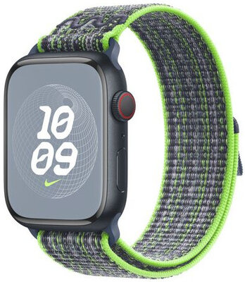Textilní řemínek Apple (pro Apple Watch 42/44/45/49mm), zelený V7