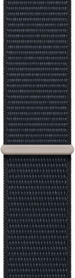 Textilní řemínek Apple (pro Apple Watch 42/44/45/49mm), černý, velikost XL
