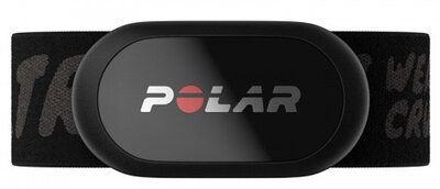 Hrudní pás Polar H10 Crush, černý, velikost M-XXL