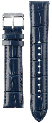 Kožený řemínek Orient UL020016J0 20mm (pro model RA-AS01), modrý