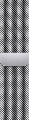 Ocelový náramek Apple (pro Apple Watch 38/40/41mm), stříbrný, milánský, magnetický