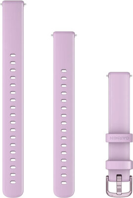 Silikonový řemínek Garmin 14mm (pro Lily 2), fialový, + prodloužená část