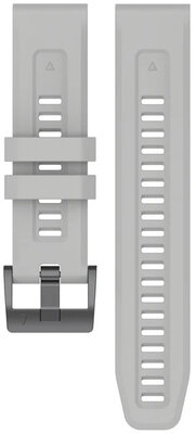 Silikonový řemínek Ricardo 22mm (pro Garmin Fenix 7/6/5, Epix 2, MARQ 2 aj.), šedý V1