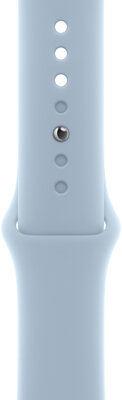 Silikonový řemínek Apple (pro Apple Watch 42/44/45/49mm), modrý V3, velikost S/M