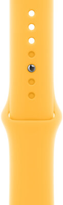 Silikonový řemínek Apple (pro Apple Watch 42/44/45/49mm), žlutý, velikost M/L