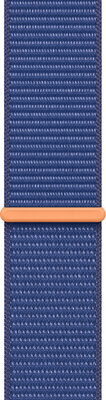 Textilní řemínek Apple (pro Apple Watch 42/44/45/49mm), modrý V2