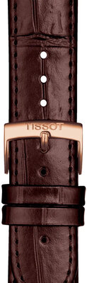 Kožený řemínek Tissot T852.043.014 20mm, hnědý