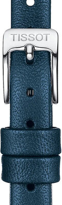 Kožený řemínek Tissot T852.043.163 9mm, modrý