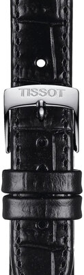 Kožený řemínek Tissot T852.043.622 15mm, černý