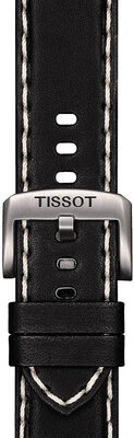 Kožený řemínek Tissot T852.044.982 22mm, černý