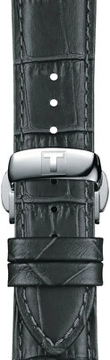 Kožený řemínek Tissot T852.045.750 21mm, šedý