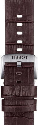 Kožený řemínek Tissot T852.046.773 22mm, hnědý