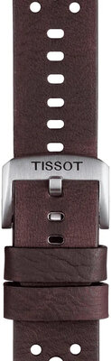 Kožený řemínek Tissot T852.046.777 22mm, hnědý