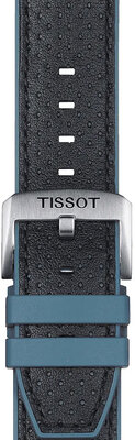 Kožený řemínek Tissot T852.046.785 22mm, černý