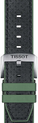 Kožený řemínek Tissot T852.046.787 22mm, černý