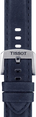 Kožený řemínek Tissot T852.046.831 20mm, modrý