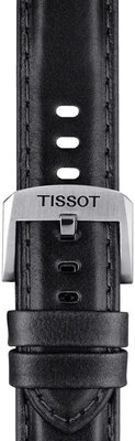 Kožený řemínek Tissot T852.046.834 20mm, černý