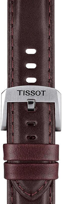 Kožený řemínek Tissot T852.046.836 20mm, hnědý