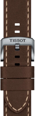Kožený řemínek Tissot T852.047.749 22mm, hnědý